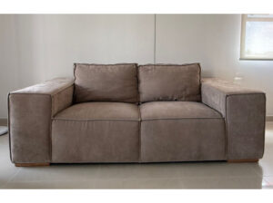 Sofá De 3 Puestos Color Café