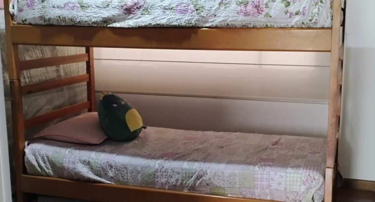 Camarote En Madera Incluye Cama Nido Y 2 Colchones