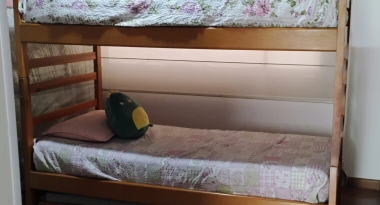 Camarote En Madera Incluye Cama Nido Y 2 Colchones