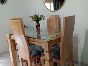 Comedor De 4 Puestos En Roble
