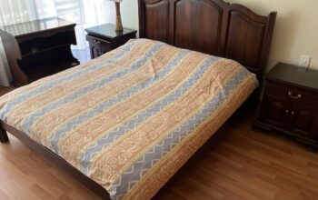 Juego De Alcoba Con Cama Queen