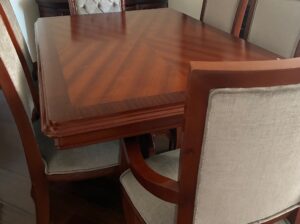 Comedor De 6 Puestos En Madera