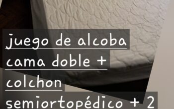 Juego de alcoba doble