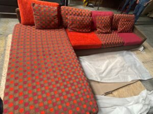 Sofá En L de 4 Puestos Modular Esquinero