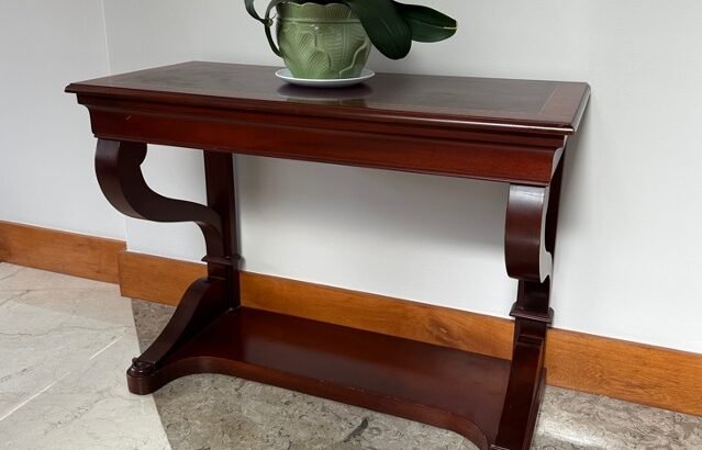Mueble Recibidor Tipo Consola En Madera