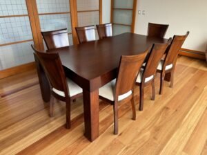 Comedor De 8 Puestos En Madera