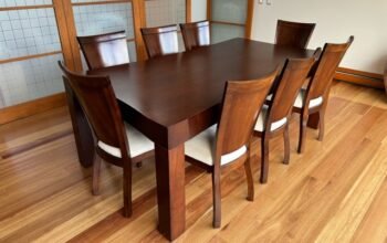 Comedor De 8 Puestos En Madera