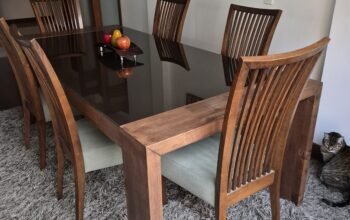 Comedor De 6 Puestos En Madera