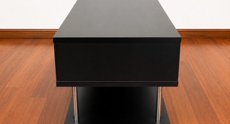 Mesa De Centro En Color Negro