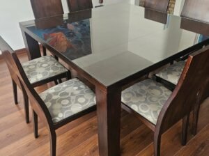 Juego De Comedor De 8 Puestos Con Bifé