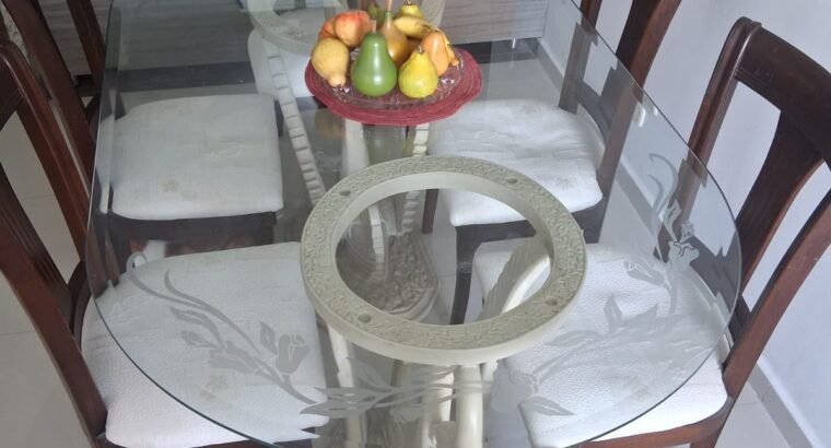 Juego De Comedor 6 De Puestos