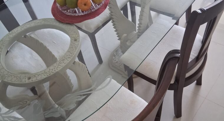 Juego De Comedor 6 De Puestos