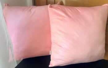 Combo De 2 Cojines Rosados Decorativos