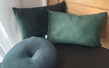 Combo De 3 Cojines Verdes Decorativos