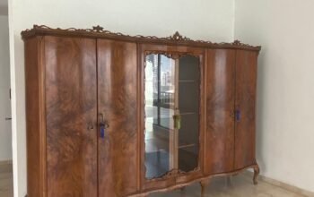 Bifé Vitrina Vintage En Madera