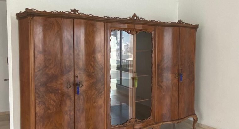 Bifé Vitrina Vintage En Madera