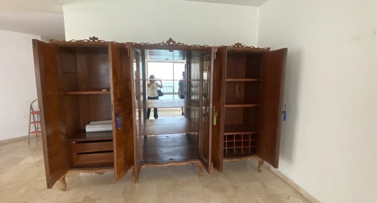 Bifé Vitrina Vintage En Madera
