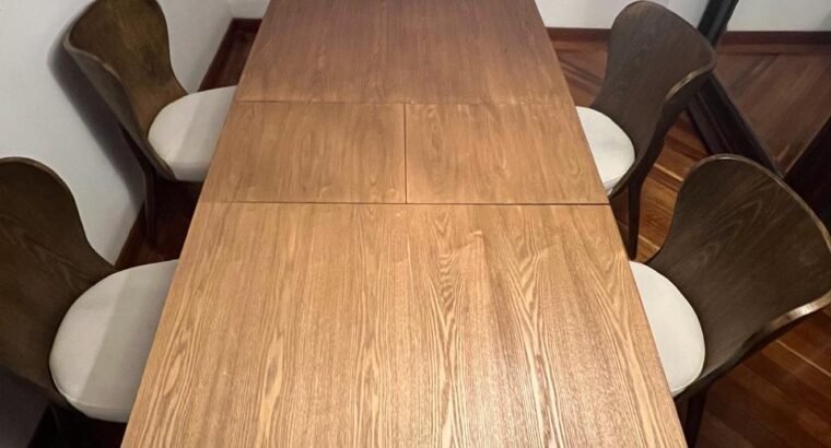 Comedor De 6 Puestos Extensible A 8