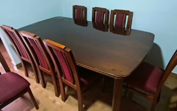 Comedor Muebles El CID 8 Puestos En Madera