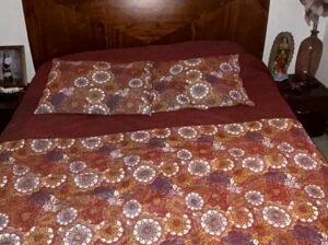 Set De Alcoba Cama Doble En Madera
