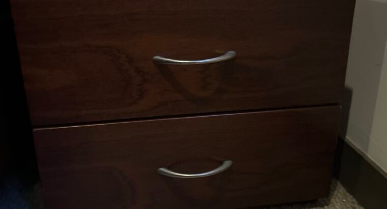 Set De Alcoba Cama Doble En Madera